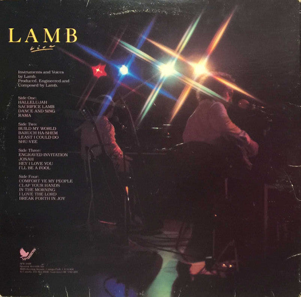 Lamb (3) : Lamb Live (2xLP)