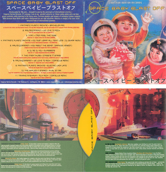 Various : Space Baby Blast Off (CD, Comp, Gat)