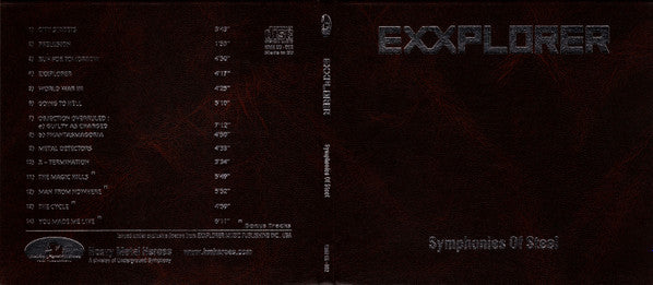 Exxplorer : Symphonies Of Steel (CD, Album, RE, Dig)