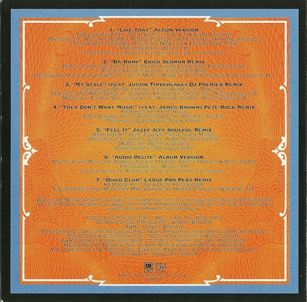 Black Eyed Peas : Renegotiations (The Remixes) (CD, EP)