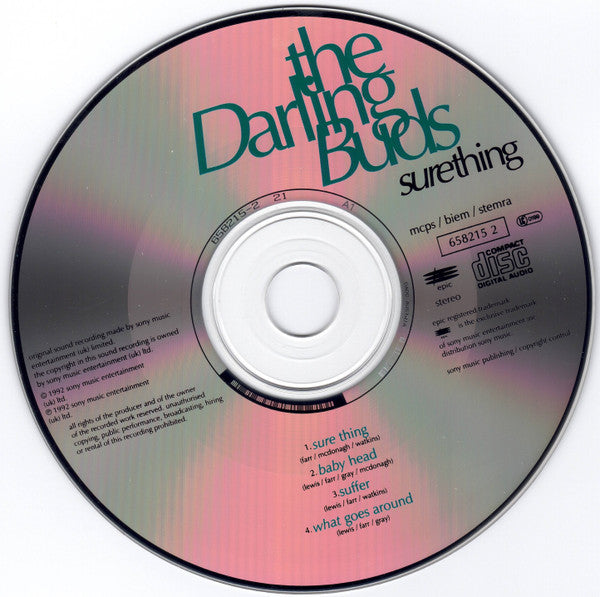 The Darling Buds : Sure Thing (CD, Single)