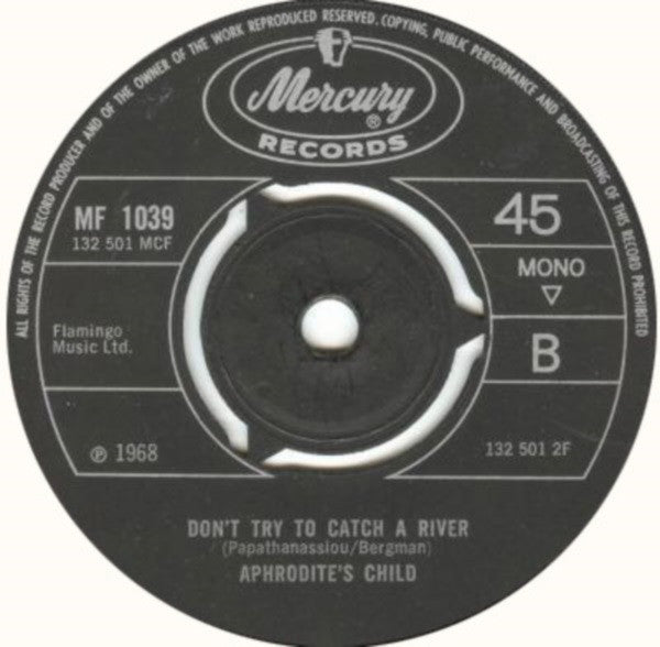 Aphrodite's Child : Rain And Tears (7", Single, Mono, Pus)