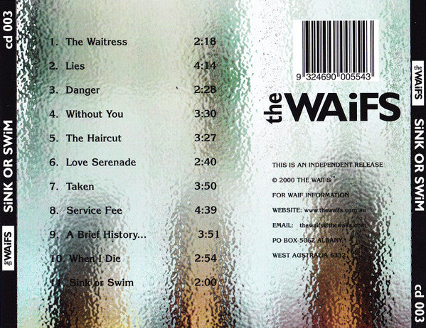 The Waifs : Sink Or Swim (CD, Album)
