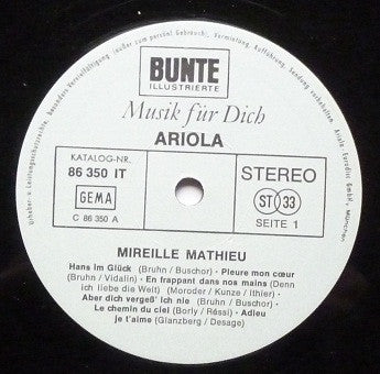 Mireille Mathieu : Mireille Mathieu (LP, Album)
