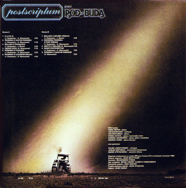 Grupa Pod Budą* : Postscriptum (LP, Album)