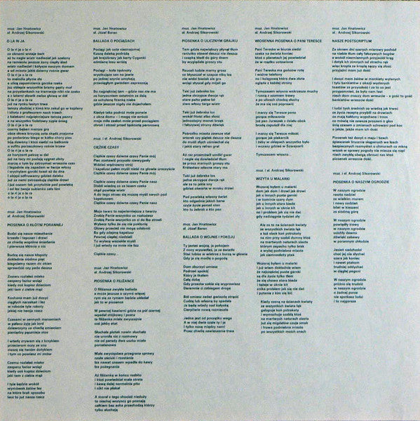 Grupa Pod Budą* : Postscriptum (LP, Album)