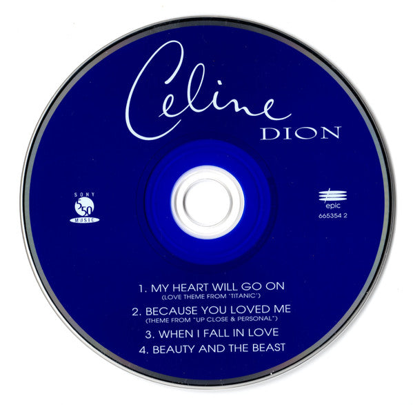 Buy Celine Dion My Heart Will Go On Love Theme From Titanic CD Single Car Online for a great price Glitter Records