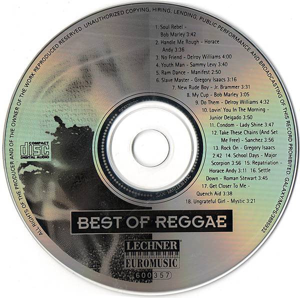 Various : Best Of Reggae (CD, Comp)