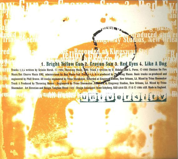 Throwing Muses : Bright Yellow Gun (CD, Single, Dig)