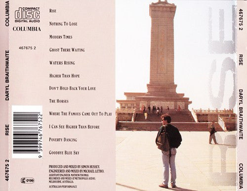 Daryl Braithwaite : Rise (CD, Album, RE)