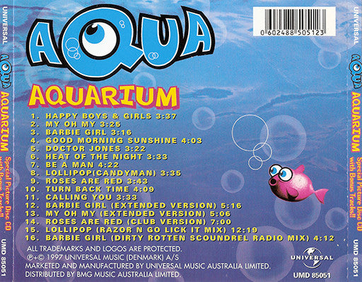 Aqua : Aquarium (CD, Album)