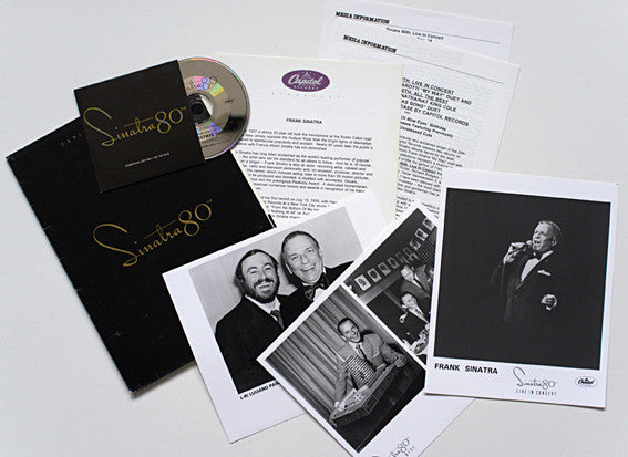 Frank Sinatra : Sinatra 80th (CD, Single, Promo)