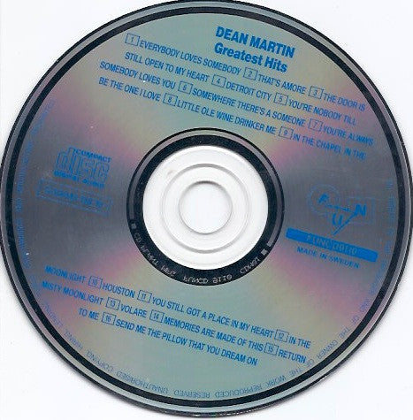 Dean Martin : Greatest Hits (CD, Comp)
