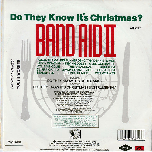 Band Aid II : Do They Know It's Christmas? (7")