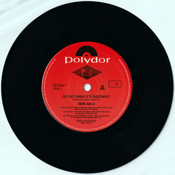 Band Aid II : Do They Know It's Christmas? (7")