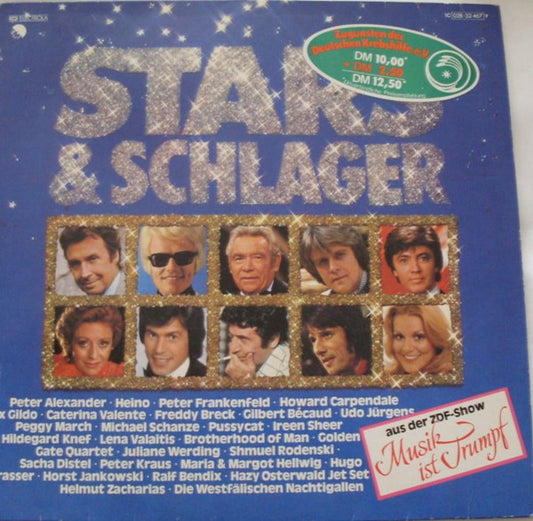 Various : Stars & Schlager (LP, Comp, Mixed)