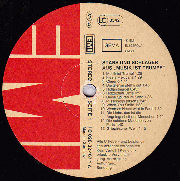 Various : Stars & Schlager (LP, Comp, Mixed)