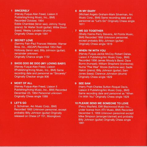 The Moonglows : Their Greatest Hits (CD, Comp, RM)