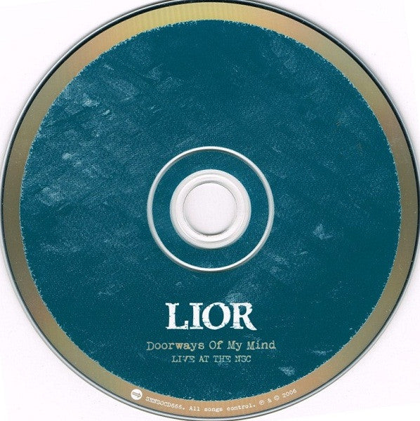 Lior : Doorways Of My Mind (Live At The NSC) (CD, Album)