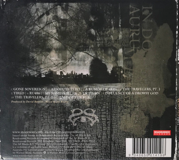 Stone Sour : House Of Gold & Bones Part 1 (CD, Album, Dig)
