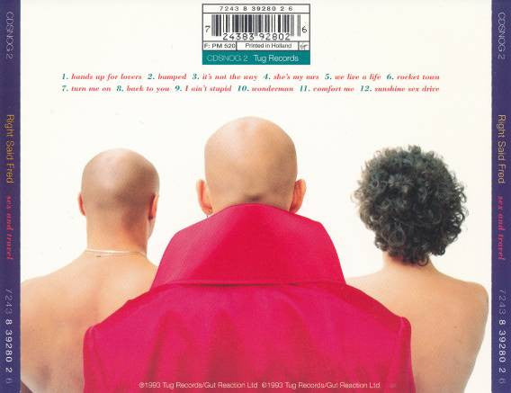 Right Said Fred : Sex And Travel (CD, Album)