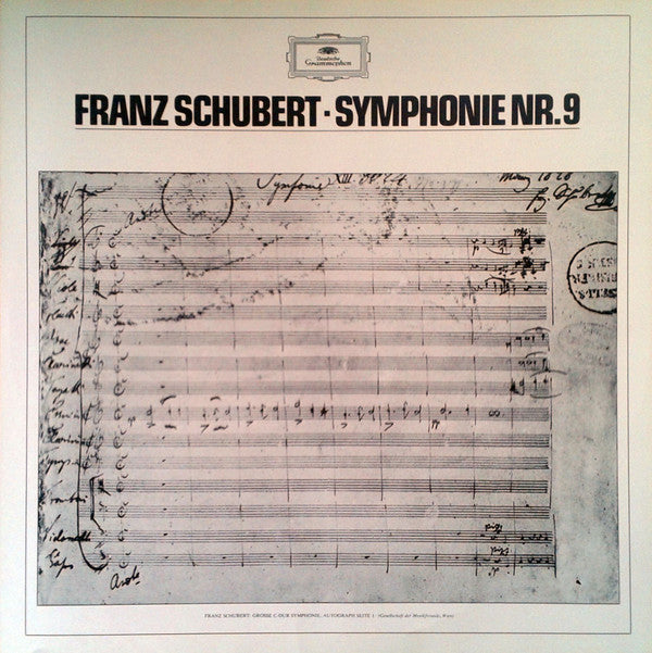 Franz Schubert, Chicago Symphony Orchestra, Carlo Maria Giulini : Symphonie Nr. 9 (LP)