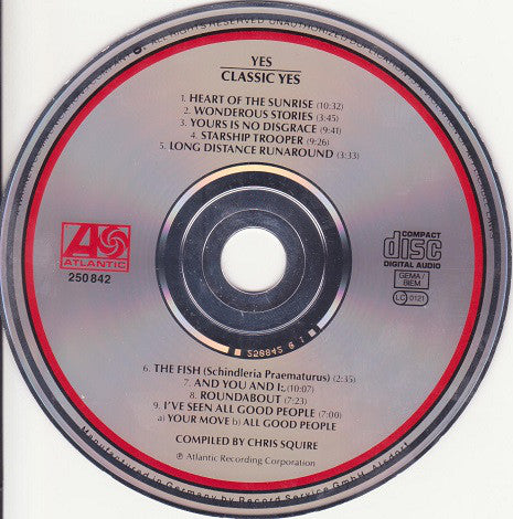 Yes : Classic Yes (CD, Comp, RE)