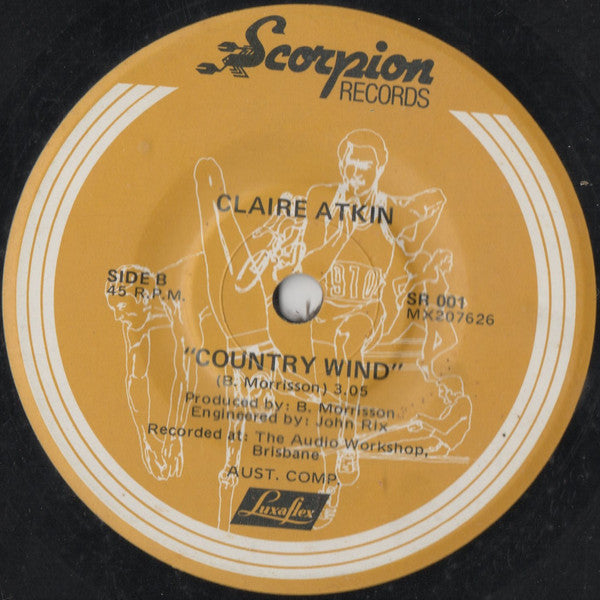 Claire Atkin : Australia My Homeland (7")