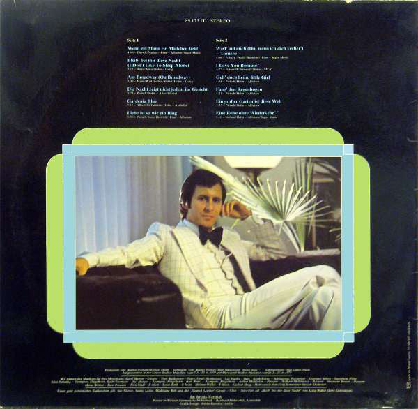 Michael Holm : Wenn Ein Mann Ein Mädchen Liebt (LP, Album)