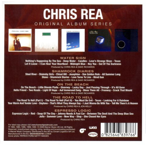 Chris Rea : Original Album Series (Box, Comp + CD, Album, RE + CD, Album, RE + CD, Al)