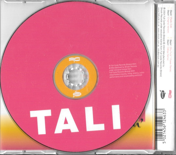 Tali : Blazin' (CD, Single)