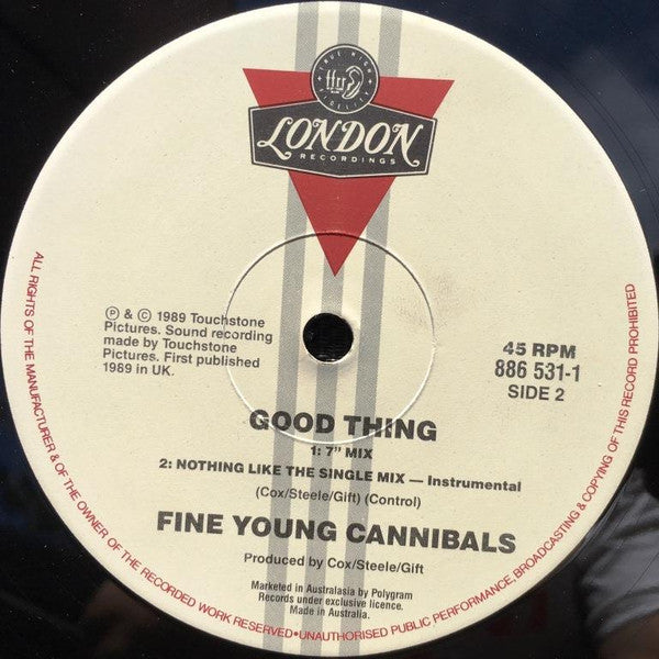 Fine Young Cannibals : Good Thing (12", Single)