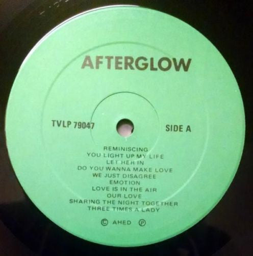Various : Afterglow (LP, Comp)