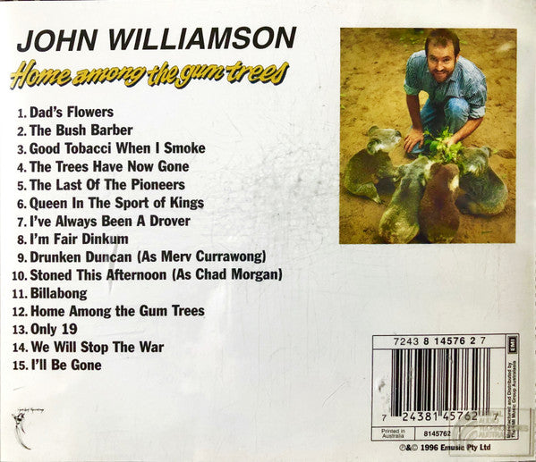 John Williamson : Home Among The Gum Trees (CD, RE)