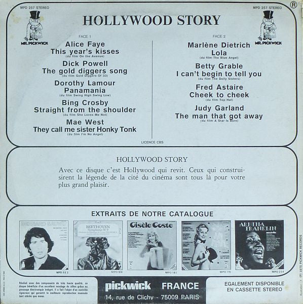 Various : Hollywood Story (LP, Comp)