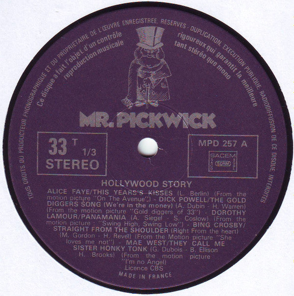 Various : Hollywood Story (LP, Comp)