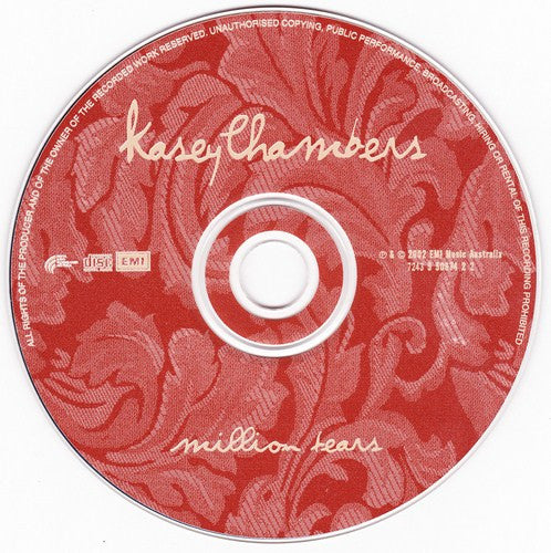 Kasey Chambers : Million Tears (CD, Single)