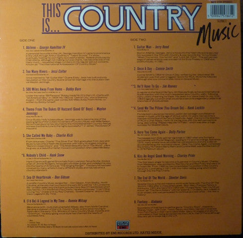Various : This Is Country Music (LP, Comp)