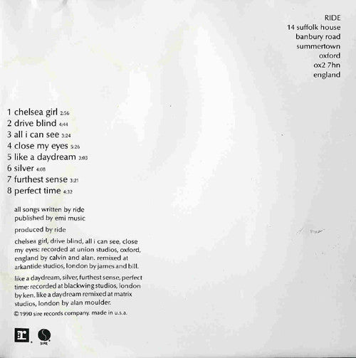 Ride : Smile (CD, Comp, ARC)