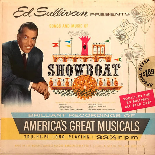 Various : Ed Sullivan Presents Songs & Music Of Showboat (LP)