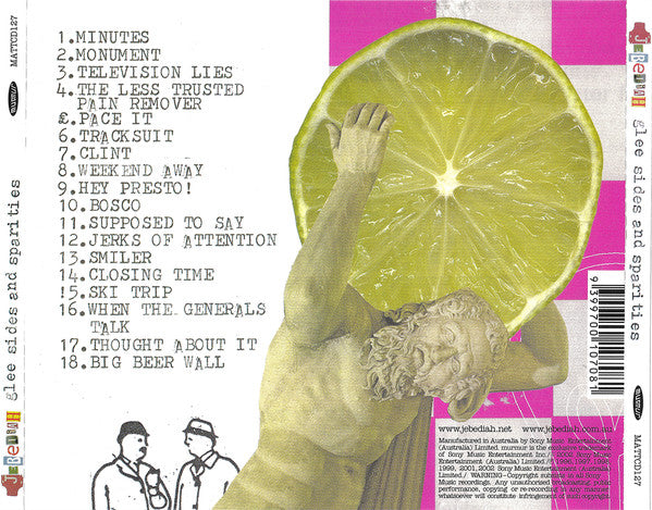 Jebediah : Glee Sides And Sparities (CD, Comp)