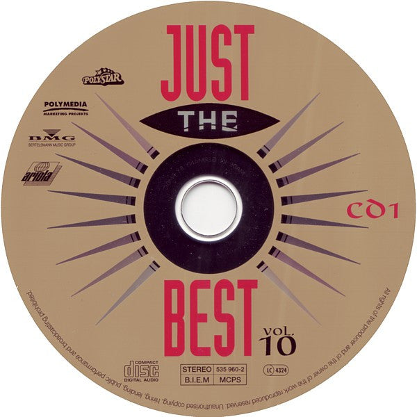 Various : Just The Best Vol. 10 (2xCD, Comp)