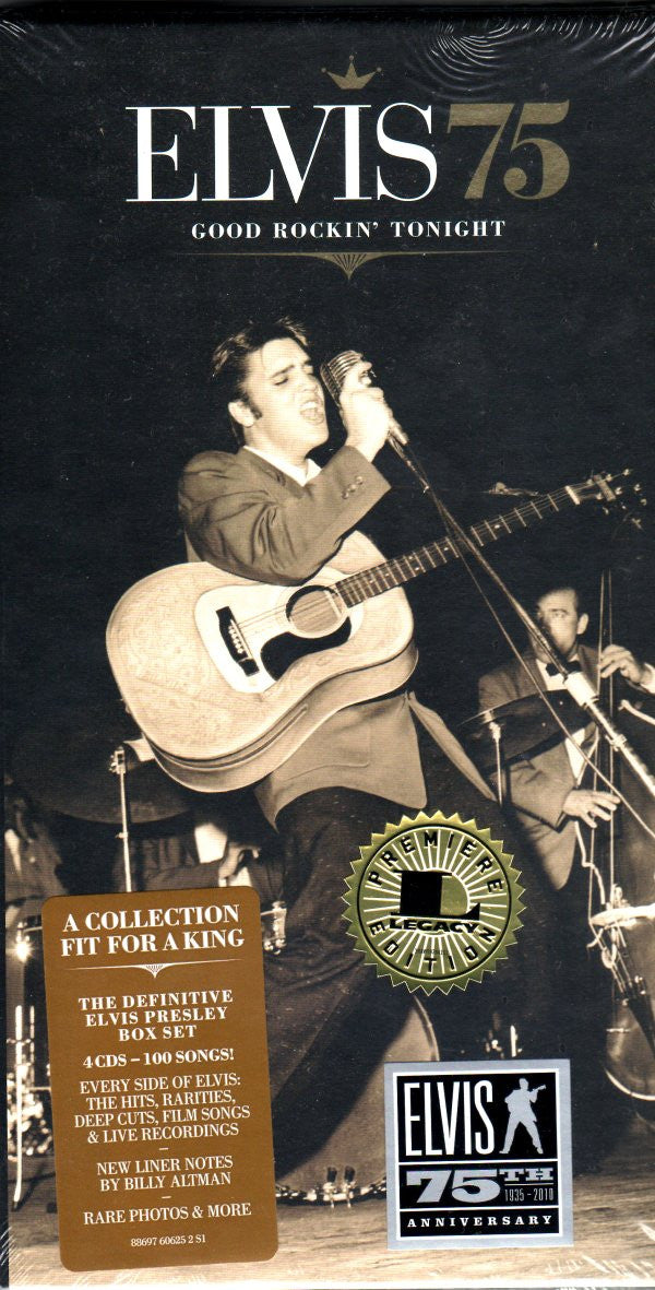 Elvis Presley : Elvis 75 (Good Rockin' Tonight) (4xCD, Comp, RM + Box)