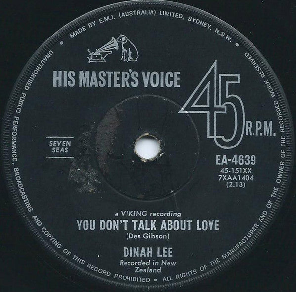 Dinah Lee : Don't You Know Yockomo (7", Single, Mono)