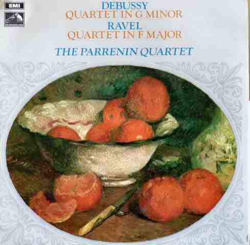 Debussy* / Ravel*, The Parrenin Quartet* : Quartet In G Minor / Quartet In F Major (LP)