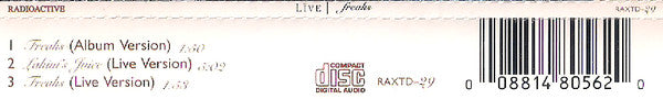 Live : Freaks (CD, Single, CD1)