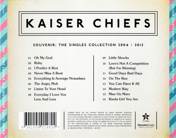 Kaiser Chiefs : Souvenir: The Singles 2004-2012 (CD, Comp)