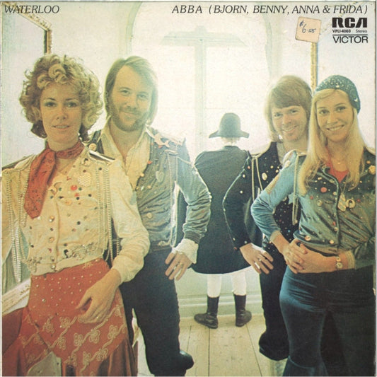 ABBA, Bjorn, Benny, Anna & Frida* : Waterloo (LP, Album, Yel)