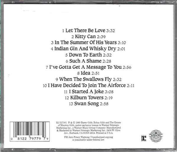 Bee Gees : Idea (CD, Album, RE)