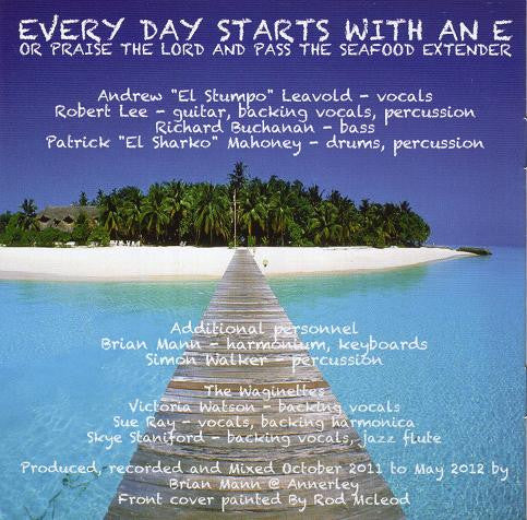 The Vaginabillies : Every Day Starts With An E, Or Praise The Lord And Pass The Seafood Extender (CD, Album)